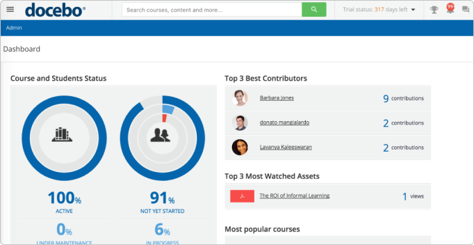 LMS Corporativo Docebo