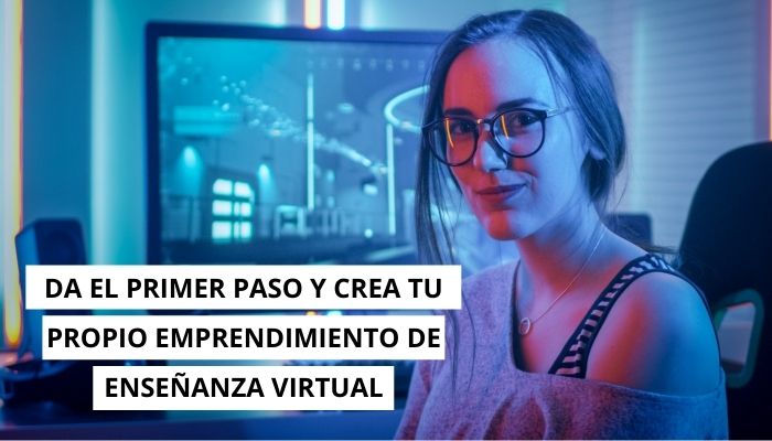 Crea tu propio emprendimiento y convierte tus conocimientos en un curso por internet.