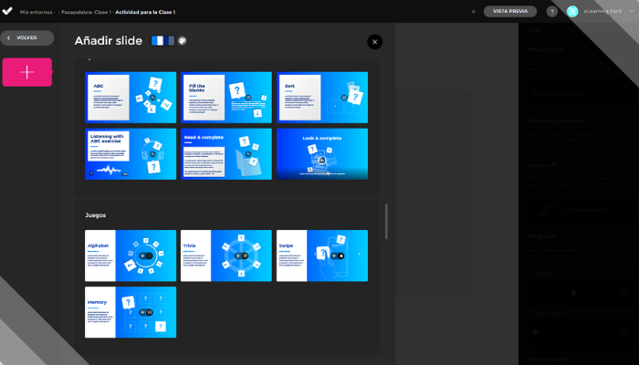Juegos para eLearning. Tutorial Juego El Rosco (Pasapalabra) 5 Selecciona el juego. Juegos para eLearning. Tutorial Juego El Rosco (Pasapalabra)