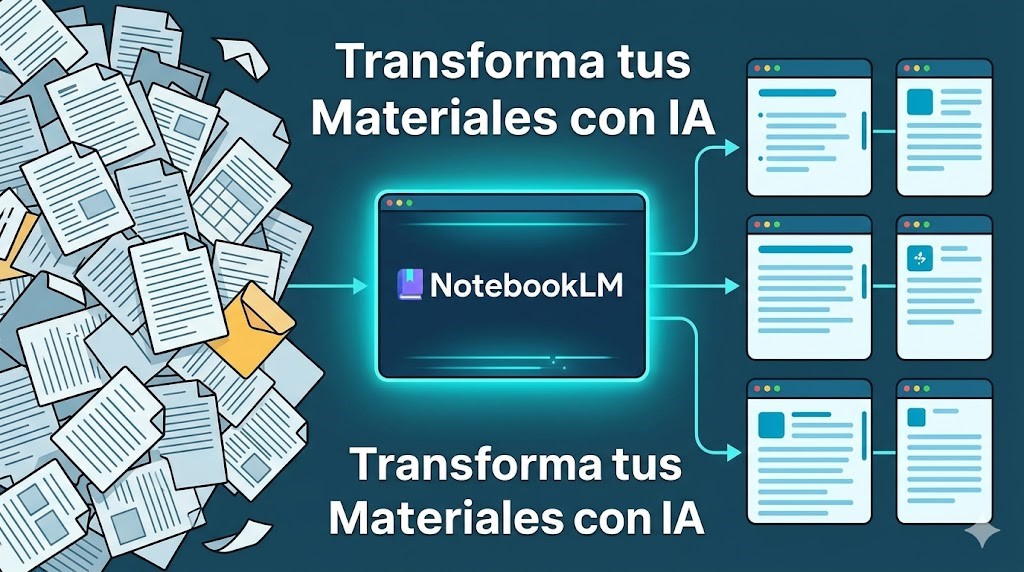 NotebookLM para crear cursos online con IA