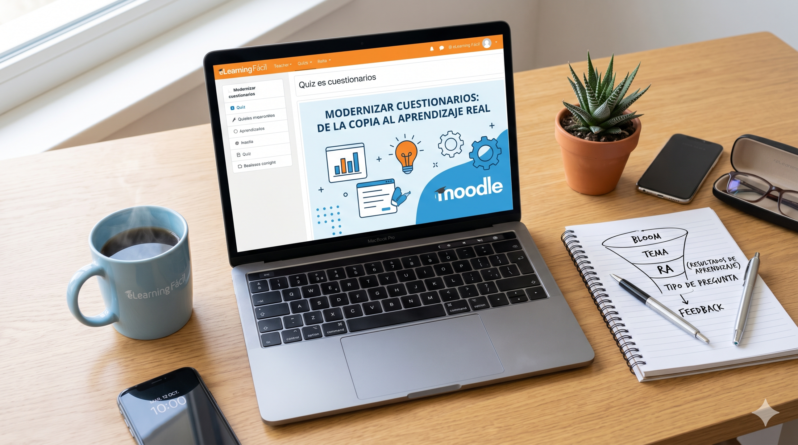 Moderniza y mejora tus cuestionarios Moodle