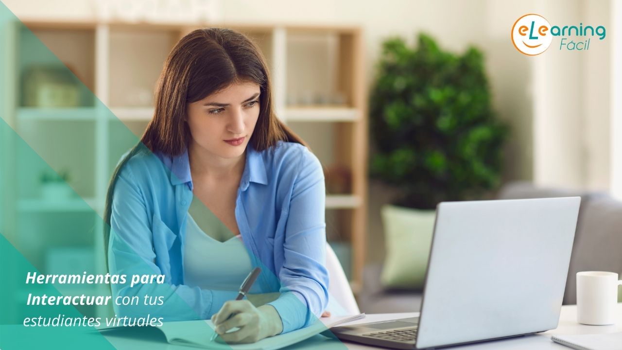 Interactua con tus estudiaHerramientas para Interactuar con tus estudiantes virtualesntes virtuales